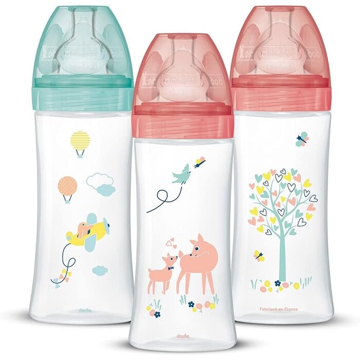 Lot de 3 Biberons Anti-Colique 330 ml - Jusqu'à -57% de remise