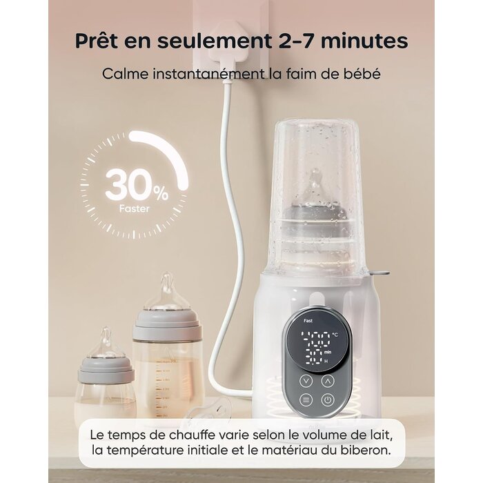 Chauffe-biberon 10-en-1 intelligent - Jusqu'à 61% de réduction