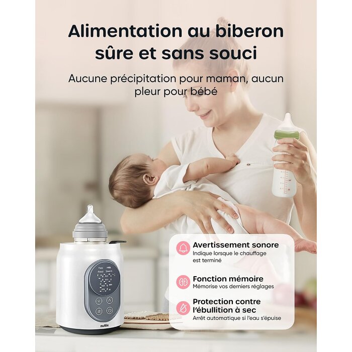 Chauffe-biberon 10-en-1 intelligent - Jusqu'à 61% de réduction