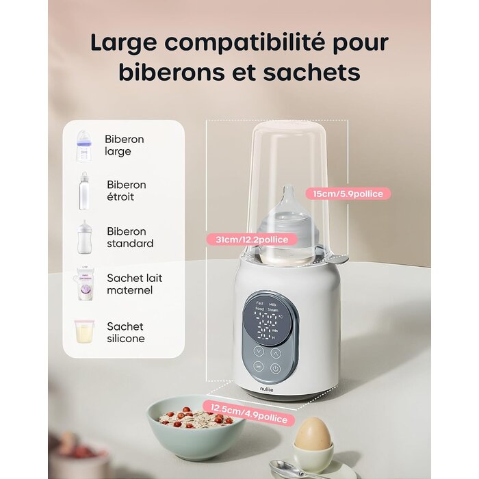 Chauffe-biberon 10-en-1 intelligent - Jusqu'à 61% de réduction