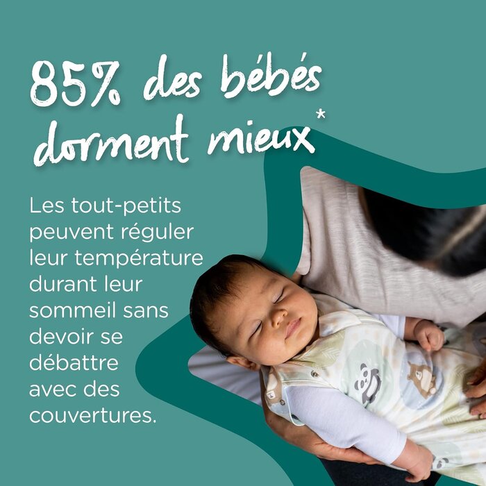 Tommee Tippee Gigoteuse d'emmaillotage 3-6 mois, 2.5 TOG - Jusqu'à -61%