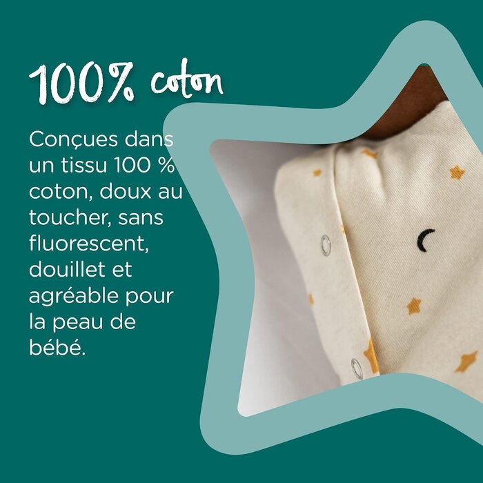 Tommee Tippee Gigoteuse d'emmaillotage 3-6 mois, 2.5 TOG - Jusqu'à -61%