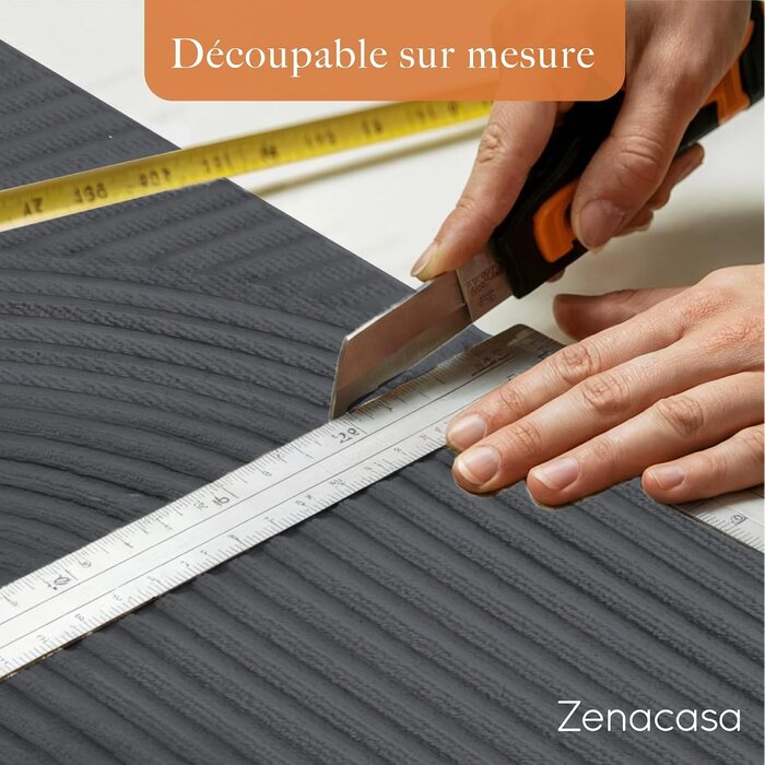 Paillasson 70x120 cm Anthracite - Antidérapant - Jusqu'à -56% de remise