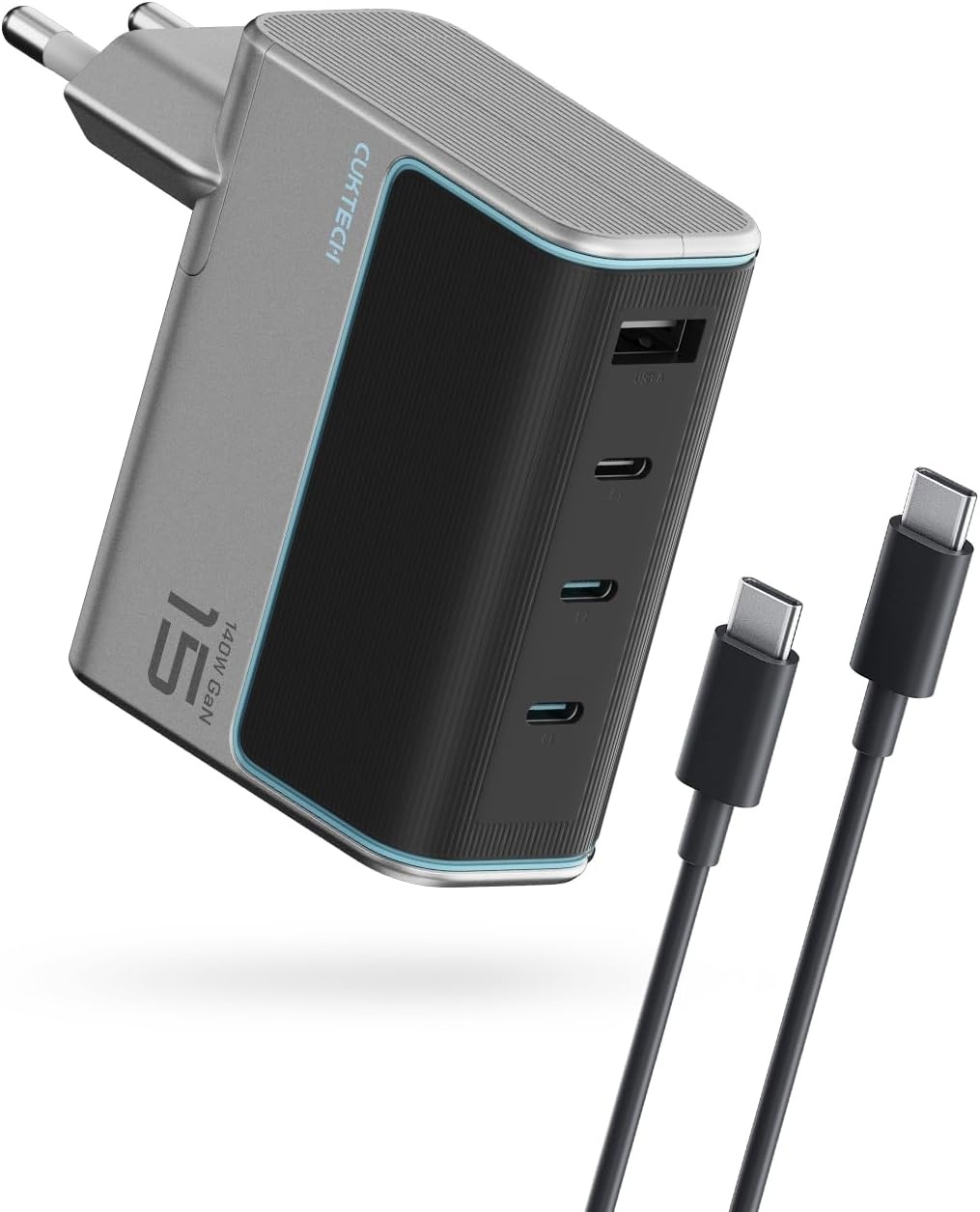 Chargeur Rapide 140W GaN 4 Ports - Jusqu'à -61%