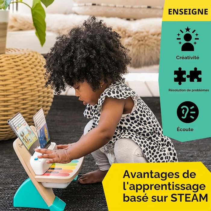 Piano musical en bois Magic Touch pour bébé - Jusqu'à 60% de réduction