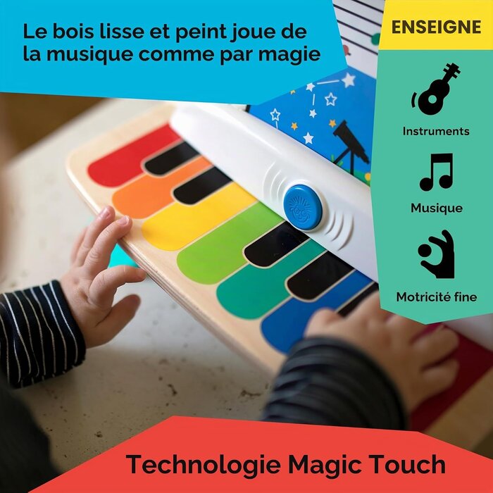 Piano musical en bois Magic Touch pour bébé - Jusqu'à 60% de réduction