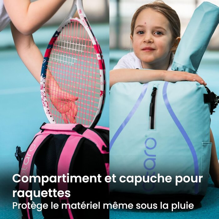 Sac à dos tennis enfant 19L rose - Jusqu'à 59% de réduction