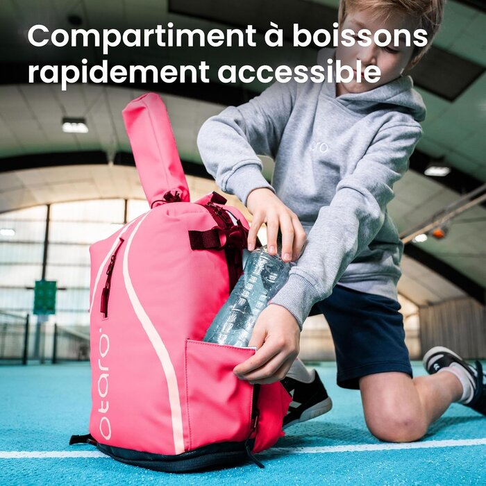 Sac à dos tennis enfant 19L rose - Jusqu'à 59% de réduction