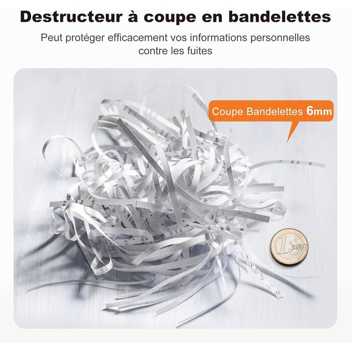 Destructeur de documents compact - Jusqu'à 60% de réduction