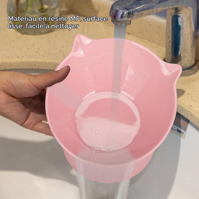 Gamelle surélevée inclinable 15° - Rose - Jusqu'à 54% de réduction