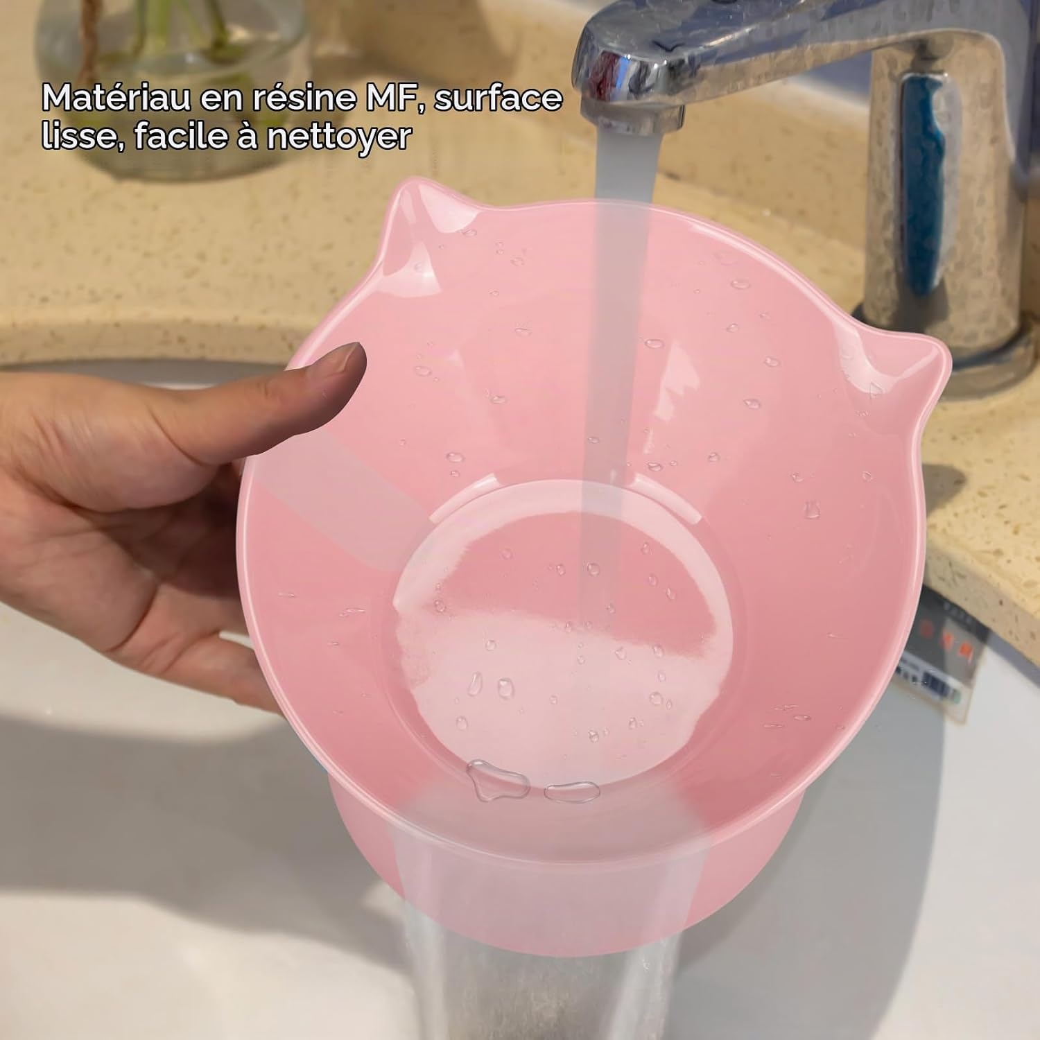 Gamelle surélevée inclinable 15° - Rose - Jusqu'à 54% de réduction