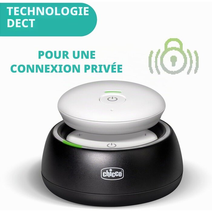 Chicco Babyphone Audio DECT 300m - Jusqu'à 62% de réduction sur notre outlet