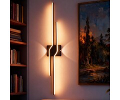 Applique murale LED 100cm design noir - Jusqu'à 57% de réduction