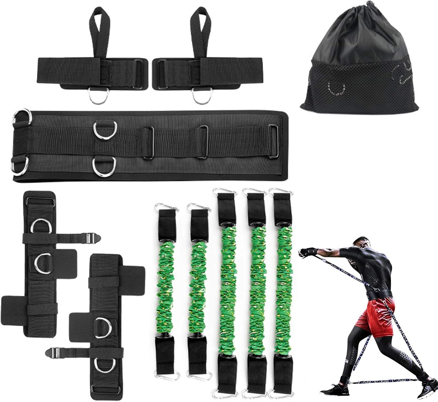 Kit de résistance pour boxe et fitness - Jusqu'à -60% sur votre entraînement
