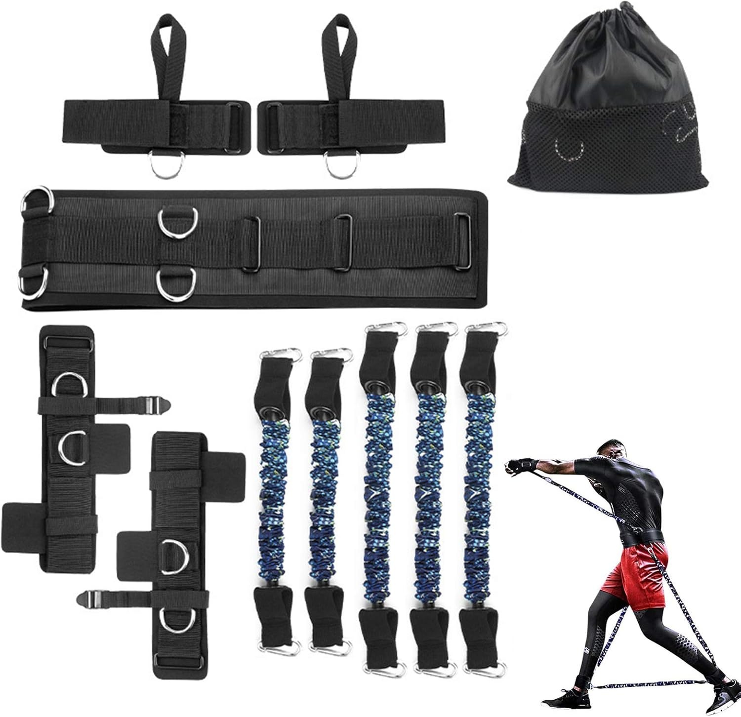 Kit bandes de résistance fitness et boxe - Jusqu'à 60% de réduction