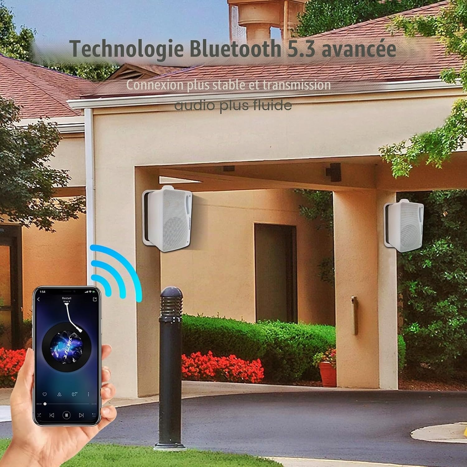 Enceintes d'extérieur Bluetooth 200W - Étanches - Jusqu'à -62% de remise