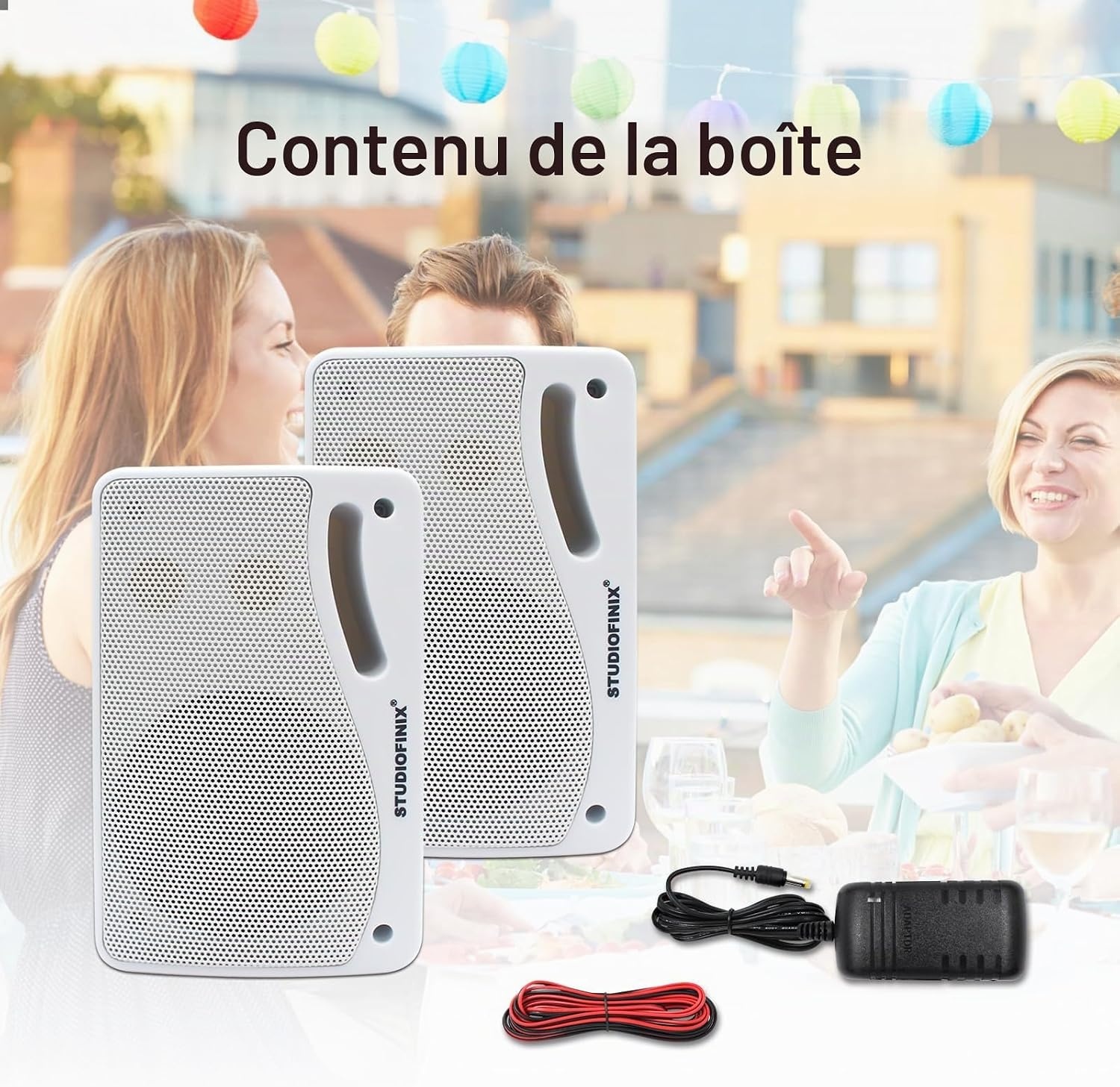 Enceintes d'extérieur Bluetooth 200W - Étanches - Jusqu'à -62% de remise