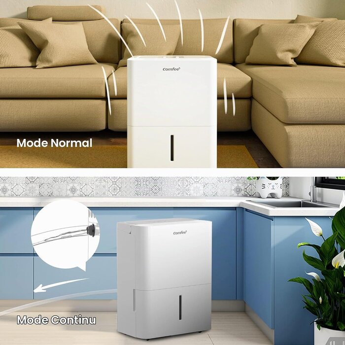 Déshumidificateur 12L pour 20m² - Jusqu'à 35% de réduction