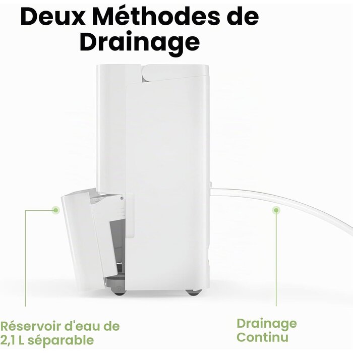 Déshumidificateur 12L pour 20m² - Jusqu'à 35% de réduction