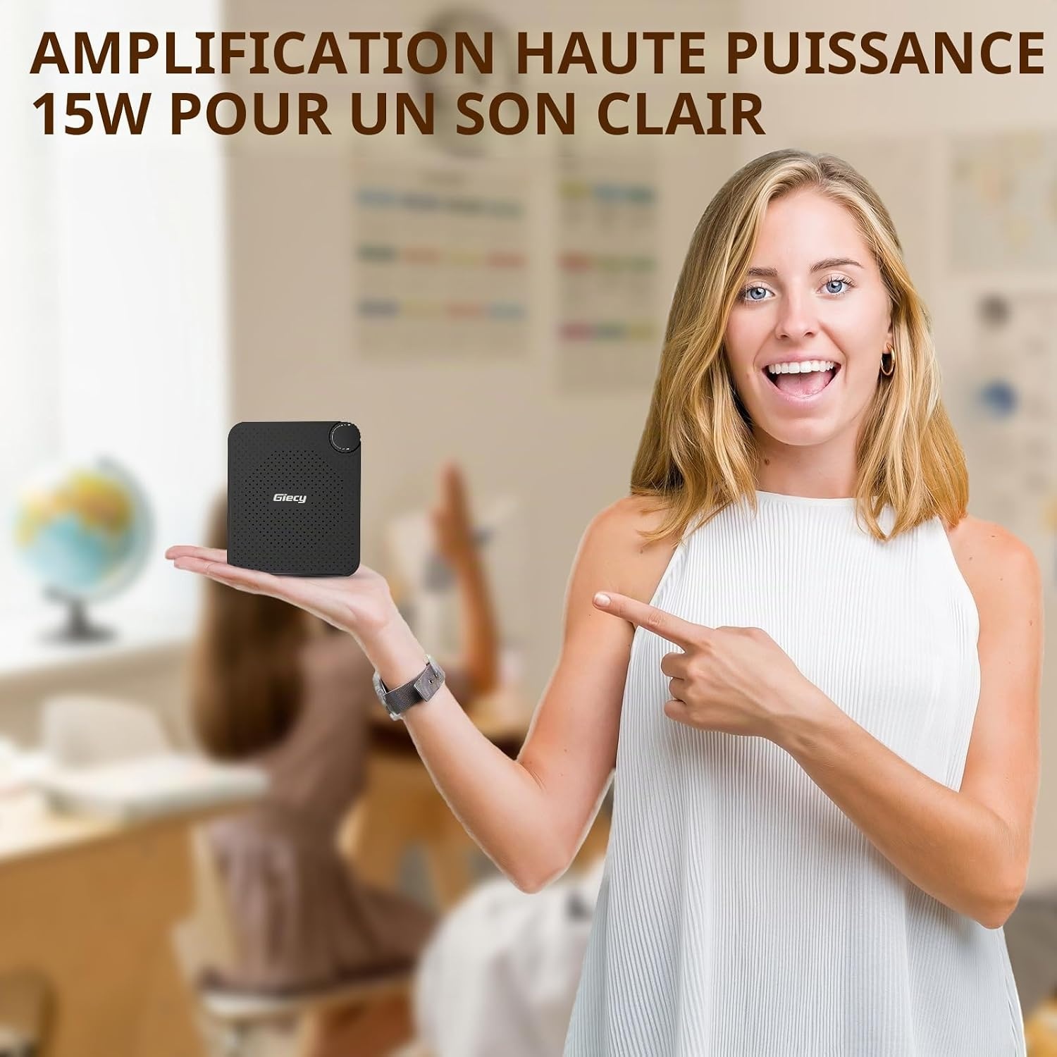 Amplificateur de voix portable 15W - Jusqu'à -58% sur votre équipement audio