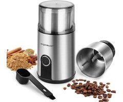 Moulin à café électrique inox 200W - Jusqu'à 31% de réduction