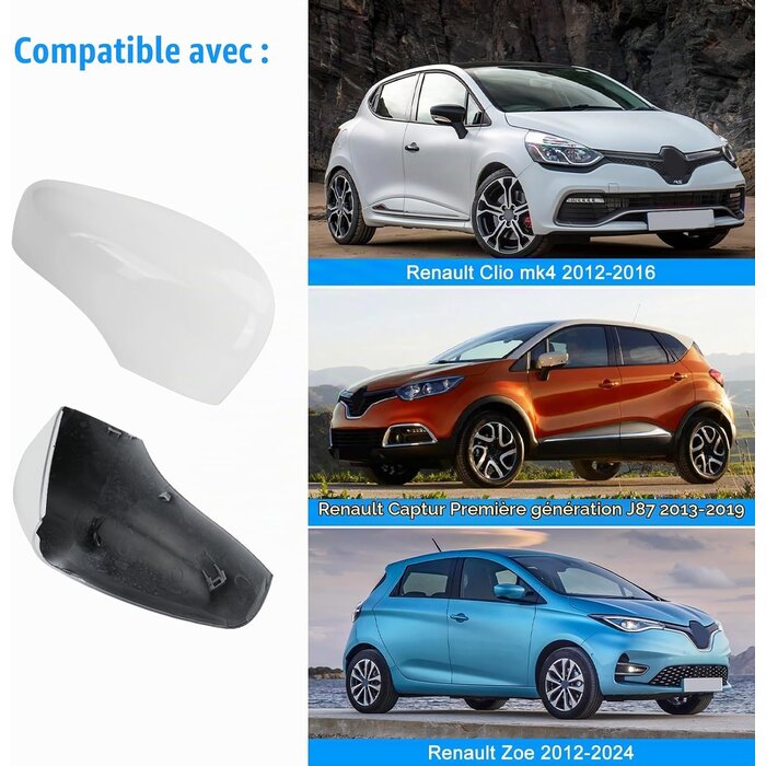 Coques de rétroviseurs pour Renault - Jusqu'à -58% de remise