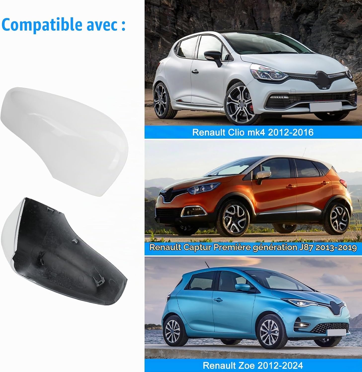 Coques de rétroviseurs pour Renault - Jusqu'à -58% de remise