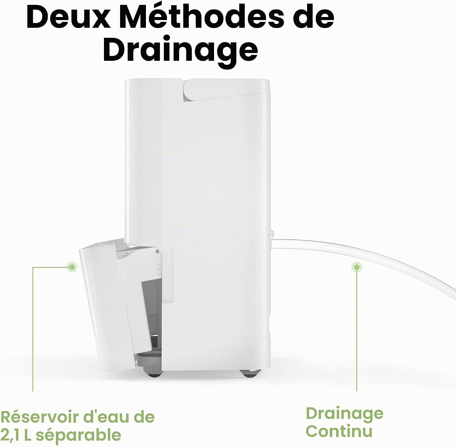 Déshumidificateur 12 L/24h pour 20 m² - Jusqu'à 35% de remise