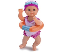 Poupée nageuse interactive 35 cm avec bouée - Jusqu'à 39% de réduction