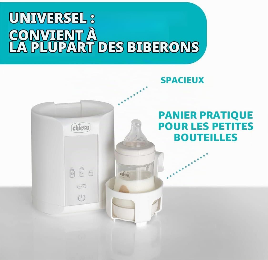 Chicco Chauffe-biberon et repas nomade - Maison & Voiture - Jusqu'à -62%