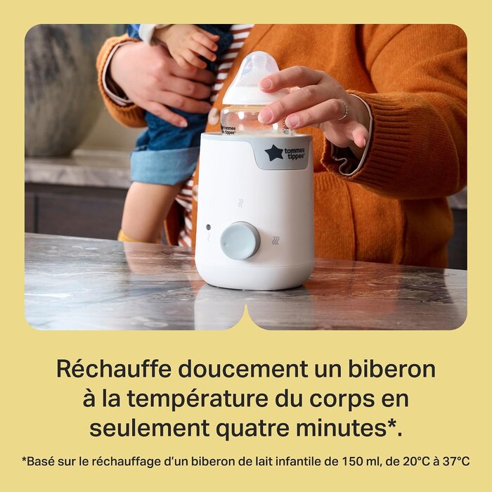 Tommee Tippee Chauffe-biberon électrique rapide et doux - Jusqu'à 58% de remise