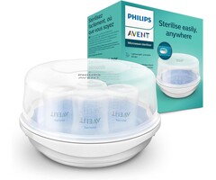 Philips Avent Stérilisateur vapeur pour micro-ondes - Jusqu'à -55% sur l'état déballé