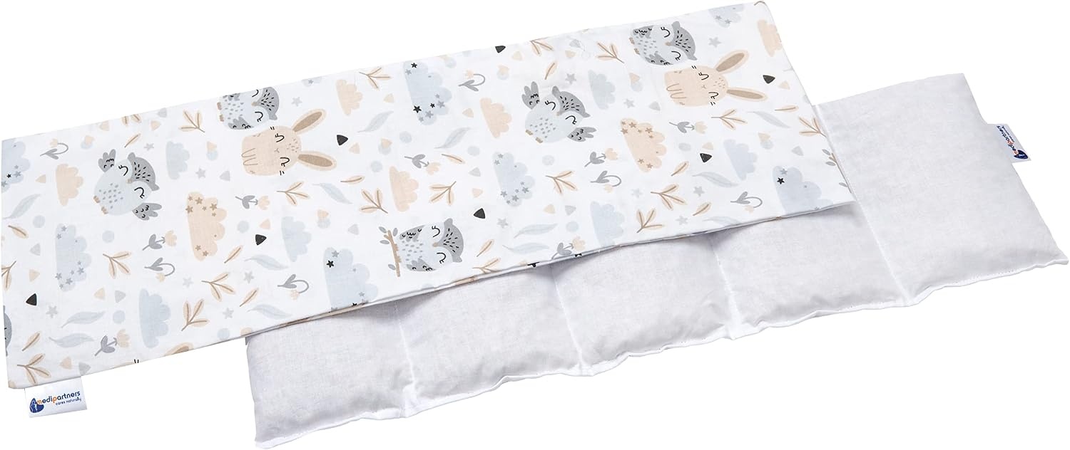 Coussin noyaux de cerises 60x20 cm - Thérapie chaud/froid - Jusqu'à -54%