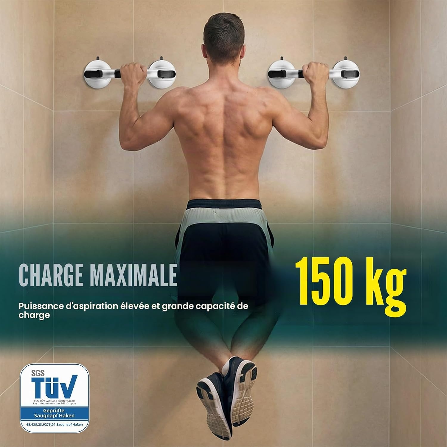 Poignée de maintien ventouse 38 cm - Jusqu'à 59% de réduction