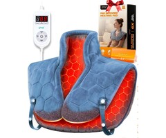 Coussin chauffant thérapeutique pour cou et dos - Jusqu'à 57% de réduction