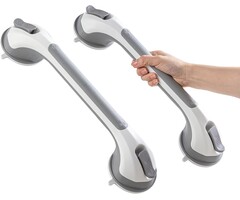 Lot de 2 Poignées de maintien à ventouse 43 cm - Jusqu'à 55% de réduction