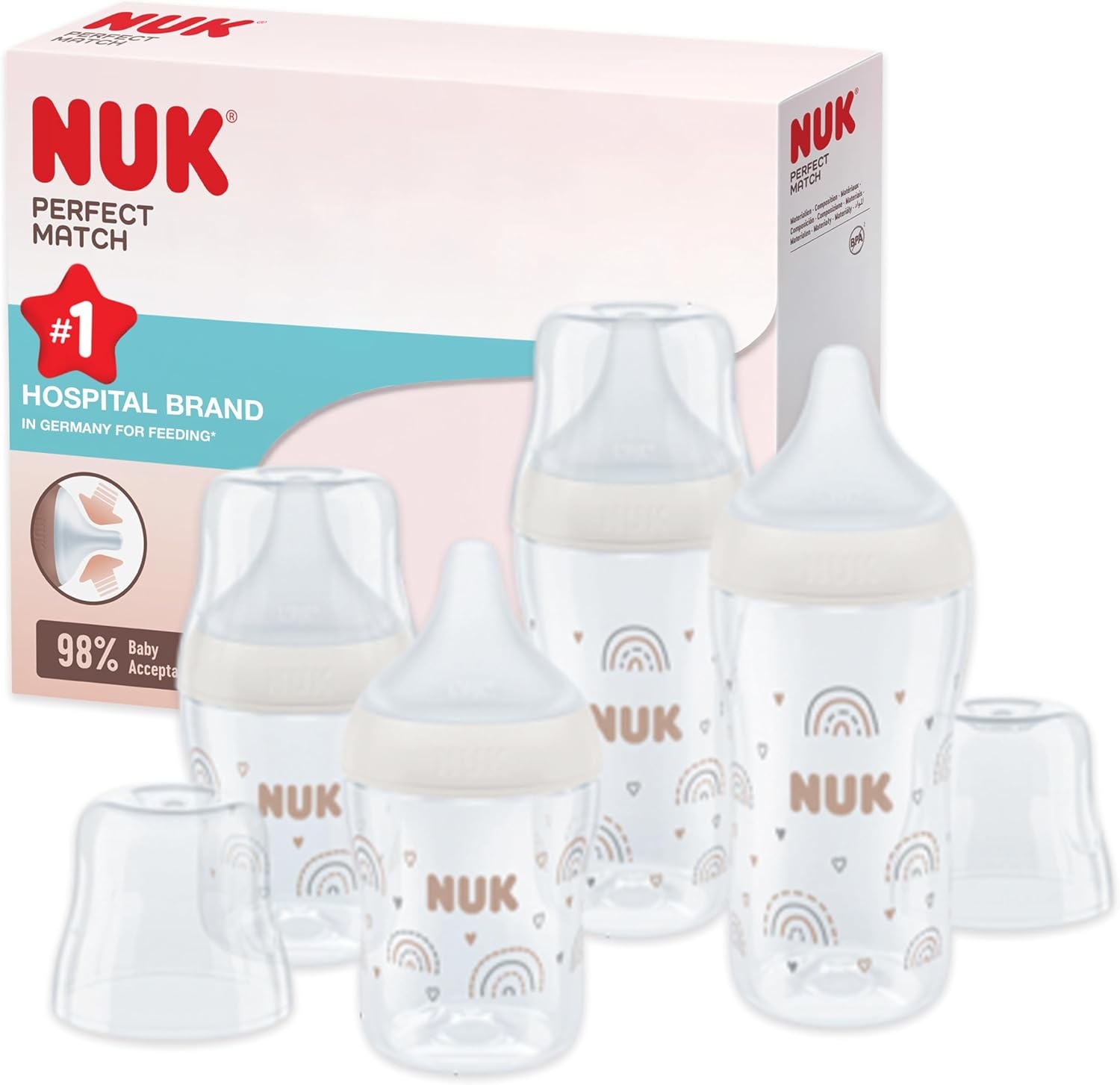 Kit complet biberons anti-coliques 0-6 mois - Jusqu'à -61% sur votre achat