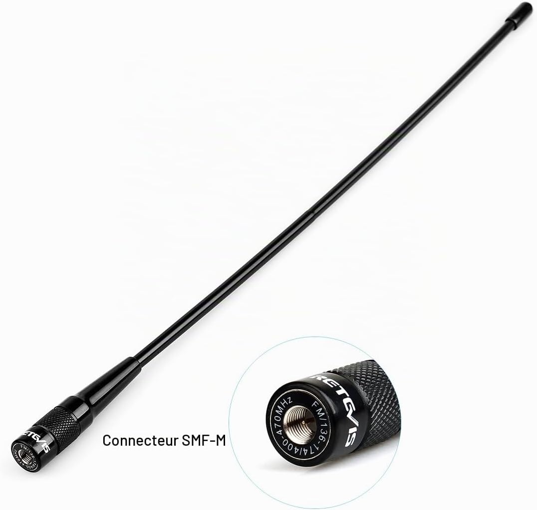 Lot de 2 Antennes Talkie-Walkie SMA-M - Jusqu'à -56% sur votre équipement