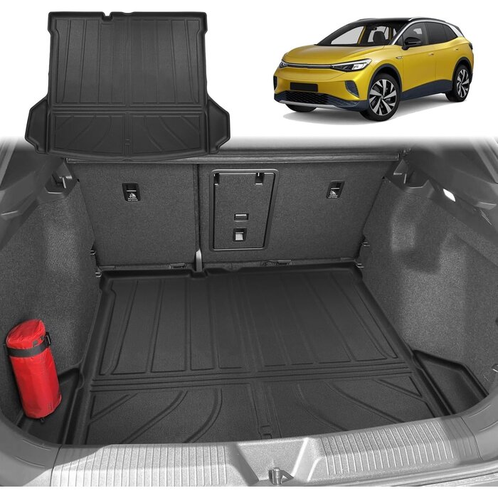 Gafat Tapis de coffre pliable pour SUV électrique - Protection premium - Jusqu'à -63%