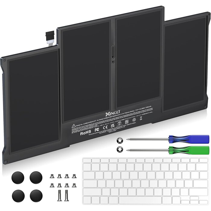 Batterie MacBook Air 13 pouces (A1466, A1369) 7200mAh - Jusqu'à -62%