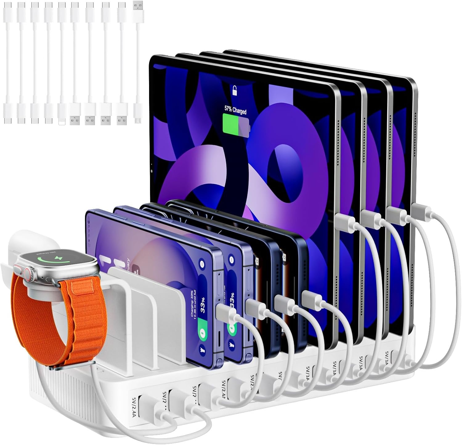 Station de charge 100W 10 ports - Jusqu'à -33% sur vos appareils
