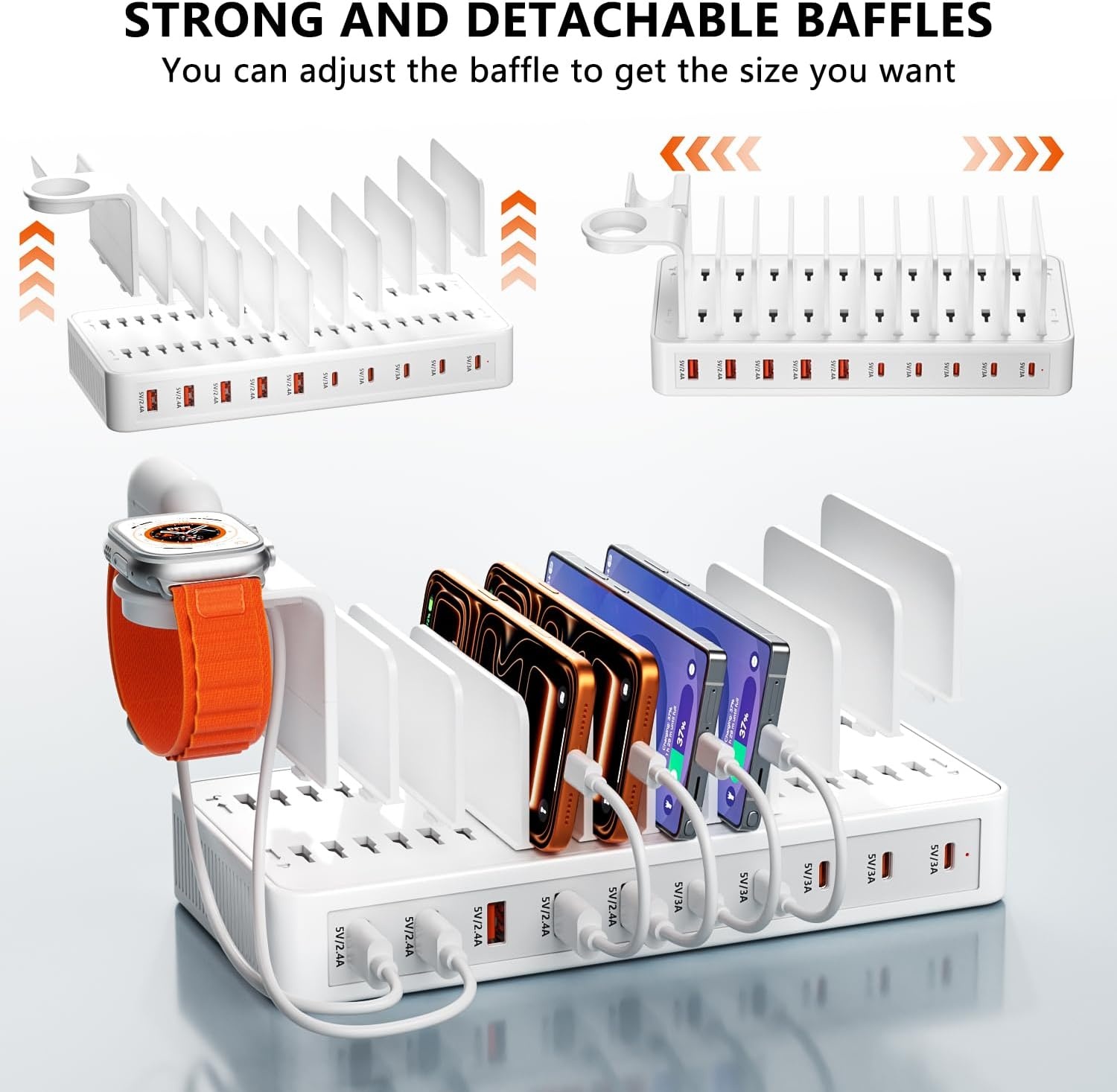 Station de charge 100W 10 ports - Jusqu'à -33% sur vos appareils
