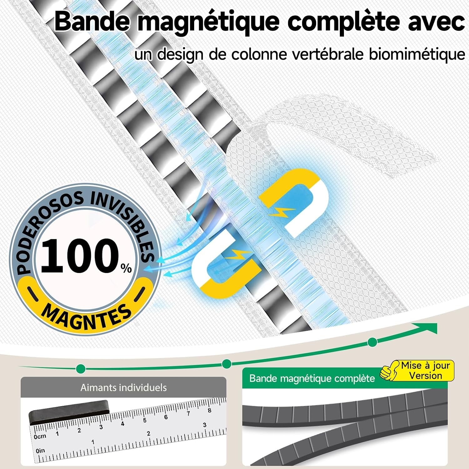 Rideau de porte magnétique 100x210 cm - Fibre de verre - Jusqu'à -57%