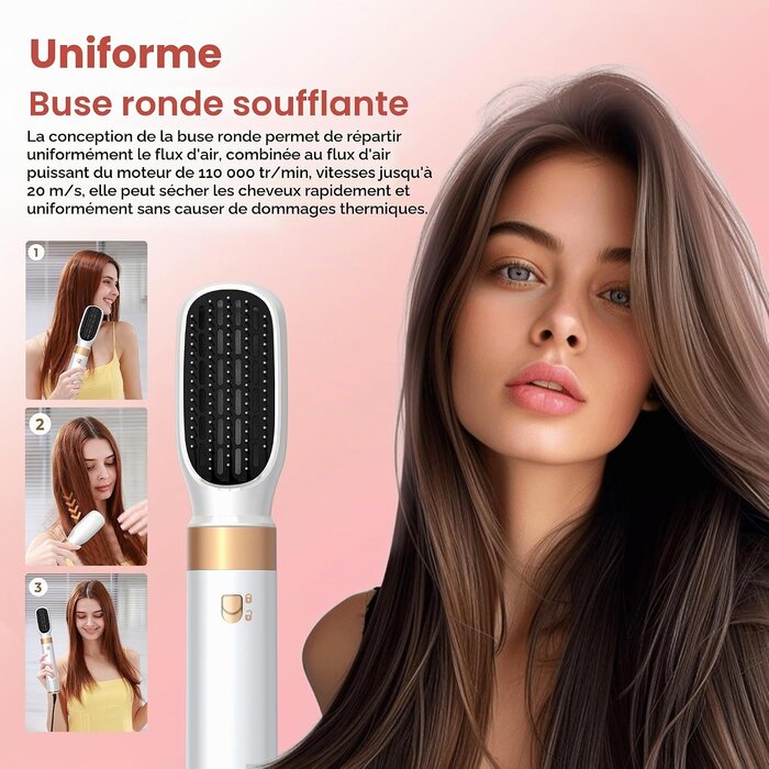 Mogawave Styler à air chaud 6-en-1 - Jusqu'à 62% de réduction - Argent
