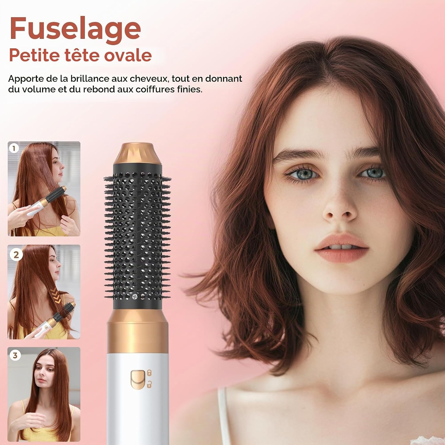 Mogawave Styler à air chaud 6-en-1 - Jusqu'à 62% de réduction - Argent