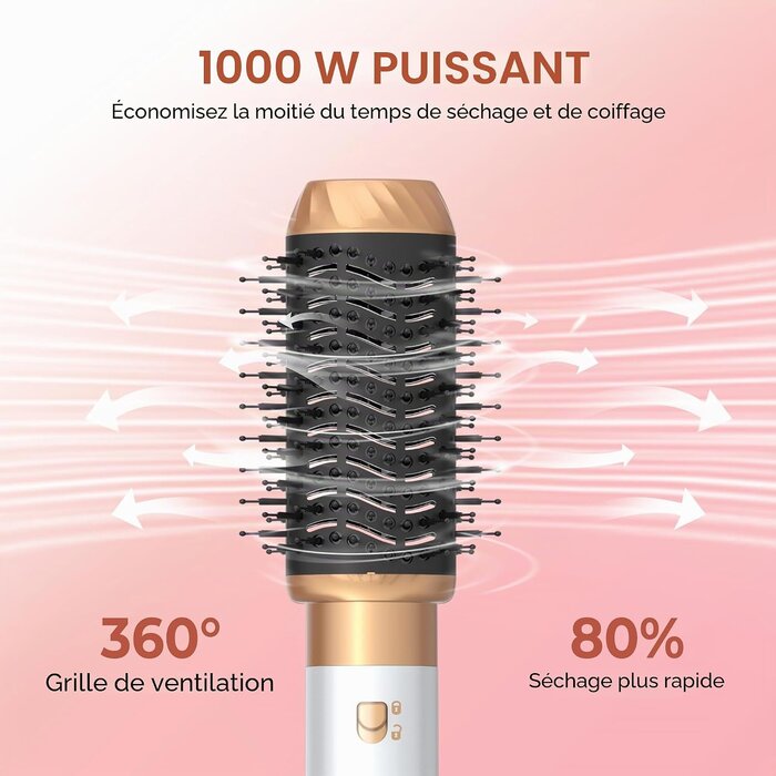 Mogawave Styler à air chaud 6-en-1 - Jusqu'à 62% de réduction - Argent