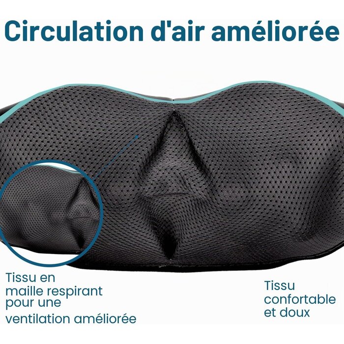Appareil de Massage Shiatsu 3D avec Chaleur - Jusqu'à 61% de réduction