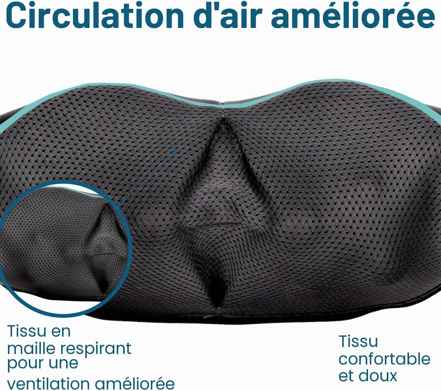 Appareil de Massage Shiatsu 3D avec Chaleur - Jusqu'à 61% de réduction