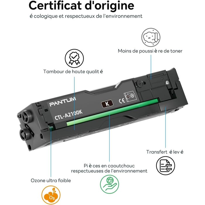 Toner Noir pour Imprimante Laser - Jusqu'à 29% de réduction