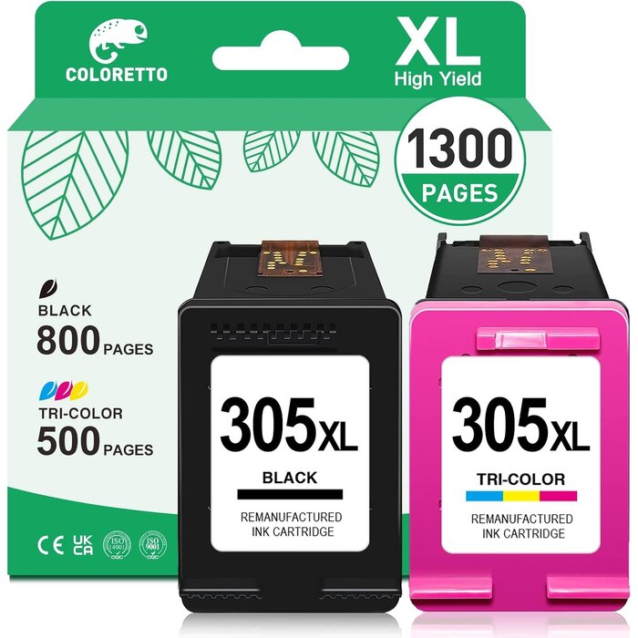 Pack 2 Cartouches Compatibles Haute Capacité - Jusqu'à 32% de remise
